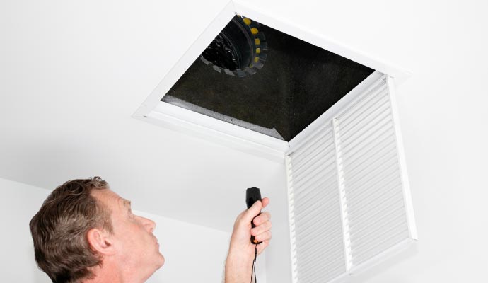 Professional duct inspection