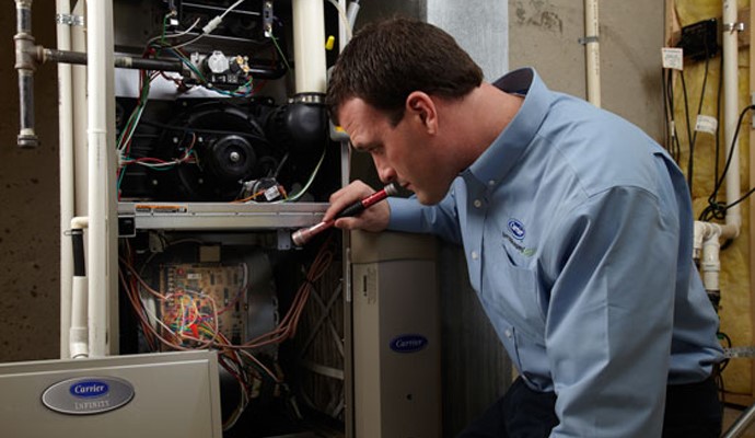 heating system maintenance process