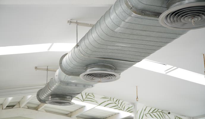 Commercial air ventilation system